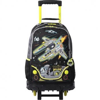 Mochila infantil con ruedas grande - Spaceship
