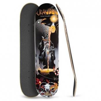 Tabla de Skate Crandon Witch 7.75 Arce Canadiense 7 Capas para Principiantes y Profesionales