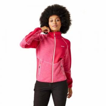 Regatta Women's Lindalla VII Full Zip Fleece Jacket in Flamingo Pink Marl, Size 12