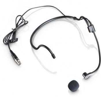 LD Systems WS100 MH1 Corded Headset Microphone with Windshield and Mini XLR Connector
