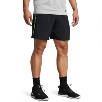 Shorts Woven Wordmark Under Armour Negros 2XL Hombre