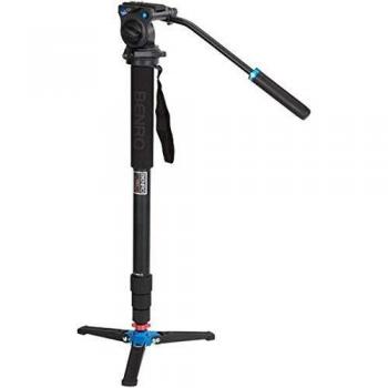 Monopod de Video Benro A38TDS2 de Aluminio con Cabezal S Series y Bloqueo por Giro