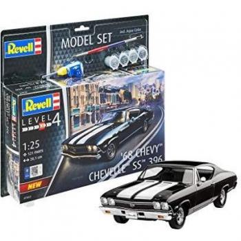 Revell- Model Set 1968 Chevy Chevelle SS Kit plástico, Multicolor, 1/32