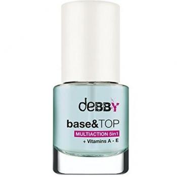 DEBBY Pulimento De La Base Y Top 5 En 1 Clavo De La Manicura Del Arte Del Clavo