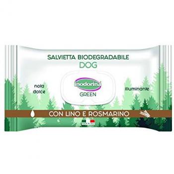 Inodorina Green Toallitas Iluminadoras para perros, 30 unidades