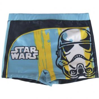 Star Wars, Bañador Boxer - Bañador para niños, color azul