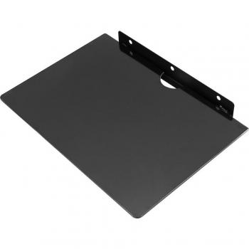 Soporte de Pared para Reproductor DVD y Consola de Juegos con Estante Flotante de Vidrio - Accesorios para TV