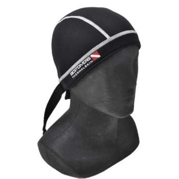 Gorro de Neopreno Best Divers 3 mm Negro para Adulto, Talla L-XL