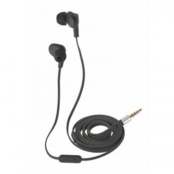 Trust Urban Aurus - Auriculares de botón in-ear impermeables, negro