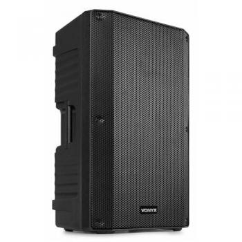 Altavoz Activo Bi-Amplificado VONYX VSA15 de 15 y 1000W con Entradas para Micrófono y Guitarra