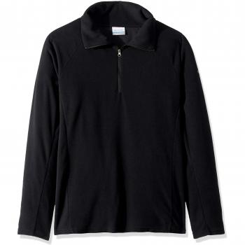 Columbia Glacial IV 1/2 Zip Forro Polar con Media Cremallera, Mujer, Negro