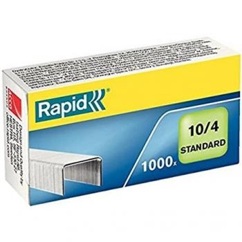 Rapid 24862900 Grapas Standard - 1000 unidades, Largo: 6 mm, 10 hojas