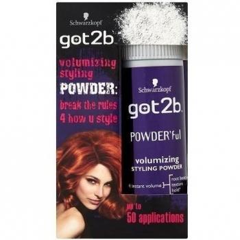 Got2b - Polvos volumen POWDER'ful – Polvos para levantar la raíz – Textura matificante – Lleva tu volumen a nuevas dimensiones