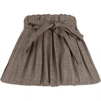 Clayre & Eef 6lak0293 m lámpara pantalla gris aprox. Diámetro 33 x 28 cm