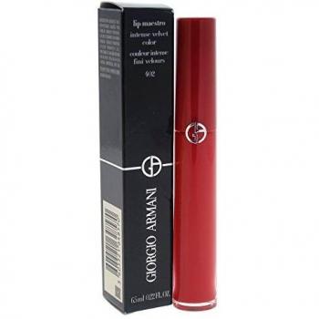 Giorgio Armani Lip Maestro Liquid Lipstick - Shade 402 Chinese Lacquer, Long-lasting Velvet Finish, 6.5ml
