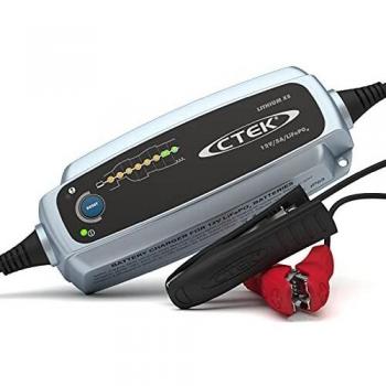 CTEK XS 0.8, Cargador Batería 12V 0.8A, Cargador Inteligente Baterias, Cargador Batería Moto, Quad, Moto De Nieve, JetSki, Moto De Agua Y Cortacésped, Mantenedor De Batería Y Desulfatador De Batería