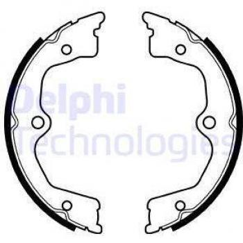 Kit de zapatas de freno DELPHI LS2033 para frenos de tambor y freno de estacionamiento