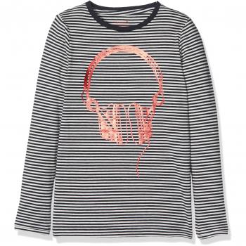 NAME IT Nitkots Ss Top Box F Nmt, Camisa Manga Larga para Niñas, Multicolor