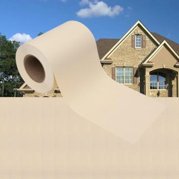 vidaXL Garden Privacy Screen PVC 35x0.19 m Cream