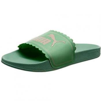 PUMA Leadcat FTR Petals JR, Zapatos de Playa y Piscina para Niñas, Verde