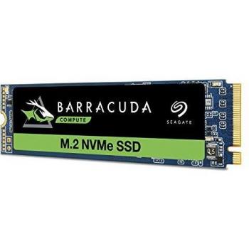 Seagate BarraCuda 510 SSD, 500 GB, Unidad de estado sólido interna, PCIe NVMe 3D TLC NAND, para juegos en PC, ordenador de sobremesa para juegos en PC