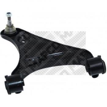 MAPCO Control Arm 51670 - Barra oscilante de suspensión de ruedas, fabricada en acero de alta calidad, diseñada para vehículos específicos, con recubrimiento anticorrosivo, incluye bujes y pernos necesarios para la instalación