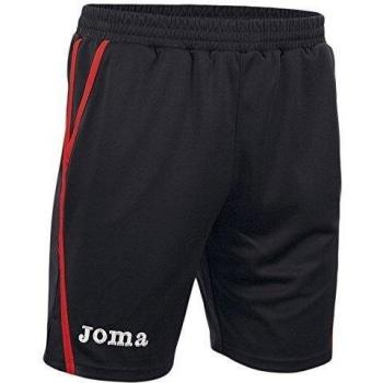 Joma Game - Pantalones cortos unisex, color negro / rojo, talla XXL-3XL