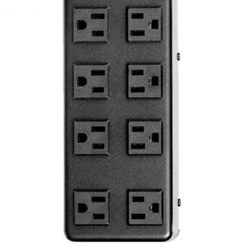 Art Pro Audio PDS8U 8-Outlet Power Strip with 2 USB Outlets & 20' Power Cord