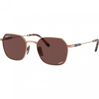 Ray-Ban RB8094 Jim Titanium Polarized 9266AF Men's Sunglasses Brown Size 53