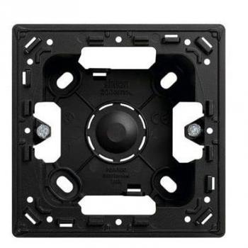 Caja de Superficie Simon 270, 1 Elemento Negro Mate