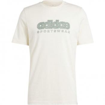 adidas Growth SPW Camiseta De Manga Corta Hombres - Blanco, Oliva