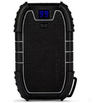 Veho VPP-008-E - Banco de energía Resistente al Agua portátil con Puertos duales y USB-C