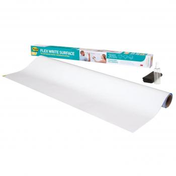 Pizarra blanca Post-It Super Sticky Flex Write Rollo Adhesivo Removible 91,4x121,9 cm