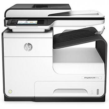 HP PageWide Pro MFP 477dw D3Q20B, Impresora Multifunción Tinta, Color, Imprime, Escanea, Copia y Fax, Wi-Fi, Ethernet, USB 2.0, HP Smart App, Pantalla Táctil, Blanca