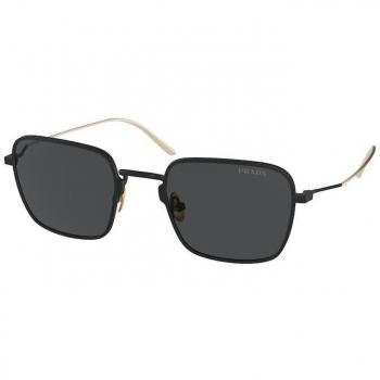Prada Woman Square Black Sunglasses 0PR 54WS 04Q5S0