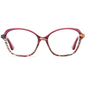 Etnia Barcelona Belluno BXHV Gafas Armazones Recetadas para Mujer Rojas 54