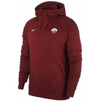 NIKE Roma M Nk Gfa FLC Po Hood Hooded Long Sleeve Top, Hombre, Dark Team Red/Light Cream, XL