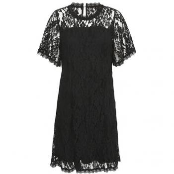 Cream Women's Lace Midi Cocktail Dress - Multicolor, Size M