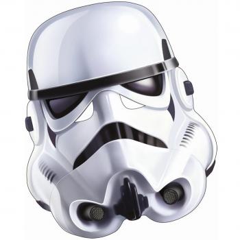Amakando Careta Tropas de Clones Máscara de Papel Original Star Wars Adulto Mascarilla Soldado capitán Rex Fiesta temática Ciencia ficción El Despertar de la Fuerza Antifaz de Guerrero