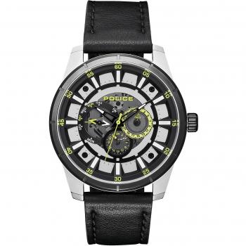 Police Men's Quartz Analog Watch PL15410JSTB.04 - 48mm Grey/Black