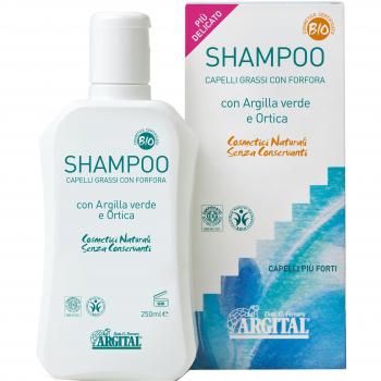 Argital Champú de Arcilla Verde con Romero y Ortiga para Cabello Graso 250ml
