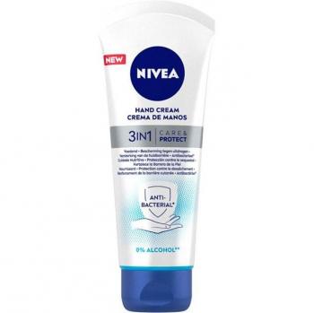 Nivea Care & Protect Anti-Bacterial Crema de Manos 3en1 100ml