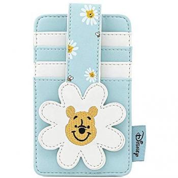 Tarjetero Loungefly Daisy Friends Winnie the Pooh Disney, características: diseño de personajes de Winnie the Pooh, material sintético, tamaño compacto, estilo moderno y colorido, ideal para uso diario y regalo