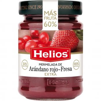 Helios Mermelada Extra Arándano Rojo-Fresa - 340 gr