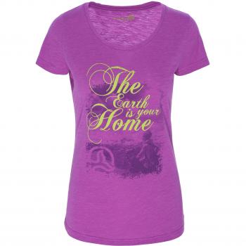 Ternua ® Tabia Camiseta, Mujer, Bright Violeta, XL