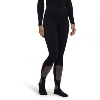 Falke Women's Warm Long Tights - Black, Size S