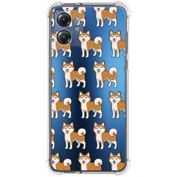 Funda Antigolpes de Silicona para Motorola Moto G14 con Diseño de Perros 08