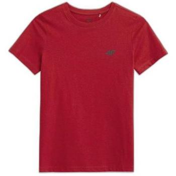 Camiseta de Manga Corta Niño 4F M291 Rojo