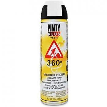 Spray marcador 360º PINTYPLUS TECH 650cc blanco T101
