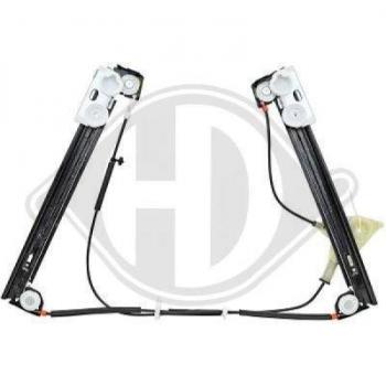 Elevador de ventana DIEDERICHS 1206121, tipo: elevalunas eléctrico, compatible con varios modelos de vehículos, incluye motor y mecanismos de elevación, diseño duradero y resistente a la corrosión